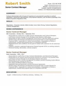 Costum Contract Abstract Template Word Sample