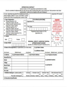 Free Tattoo Apprentice Contract Template