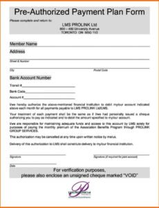 Printable Simple Payment Contract Template Pdf Example