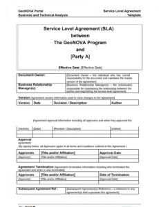 Printable Template For Business Contract Pdf Example