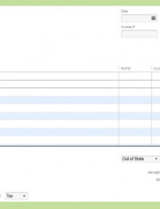 Quickbooks Contract Template  Example