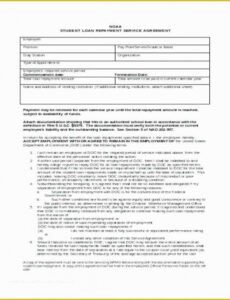 Best Loan Repayment Contract Template Pdf