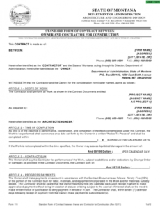 Professional Time And Materials Contract Template