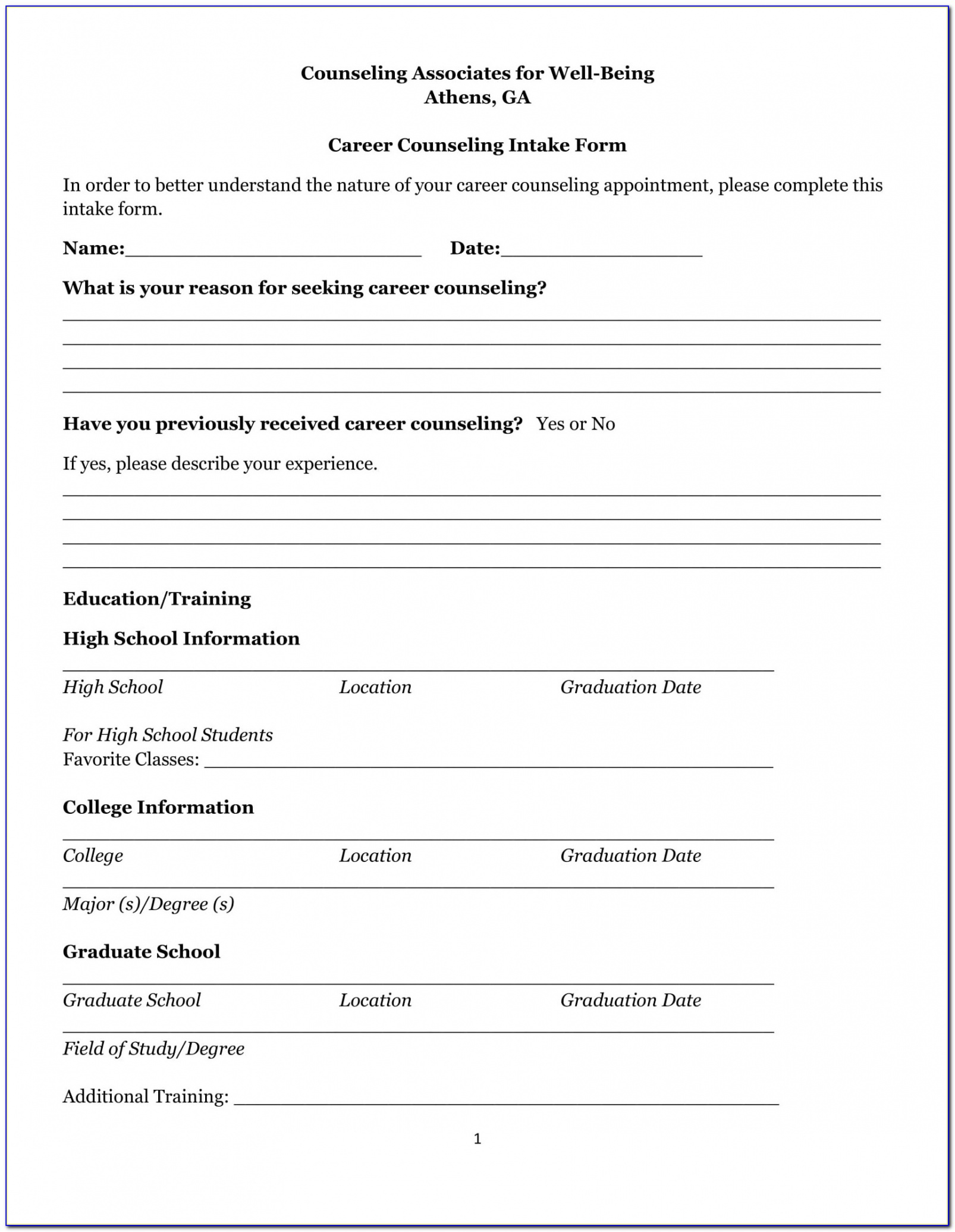 Editable Marriage Counseling Contract Template Doc Example