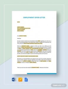 Editable Kuwait Employment Contract Template Excel