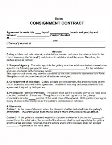 Editable Legally Binding Sales Contract Template Word