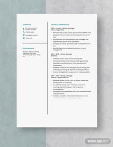 Editable Mining Contract Template  Example