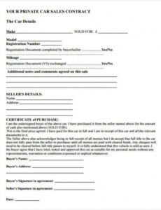Free Legally Binding Sales Contract Template Doc