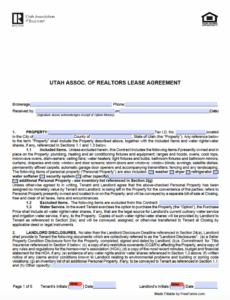 Printable Right Of First Refusal Real Estate Contract Template  Example