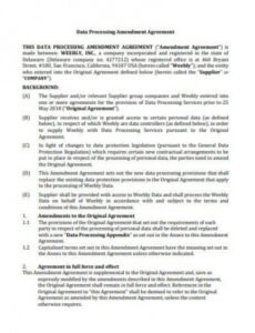 Professional Secondment Employment Contract Template Excel Sample