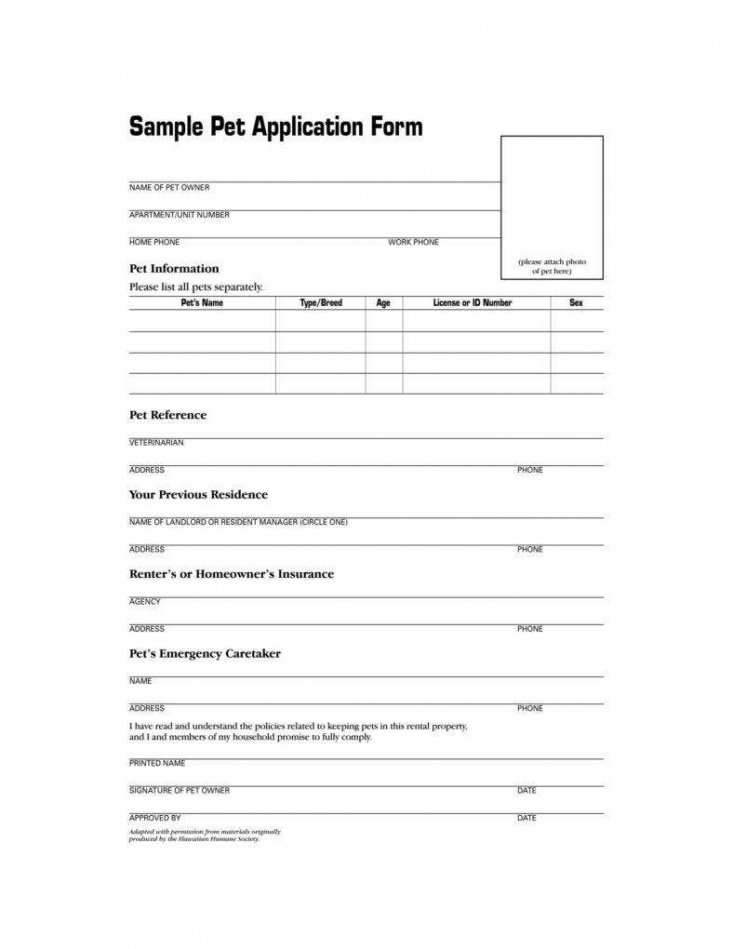Simple Pet Adoption Contract Template PDF Example Steemfriends