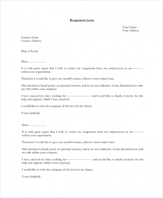 3 Month Probation Period Contract Template Doc Example