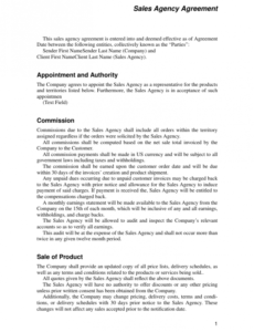 Best Security Service Provider Contract Template Word Example