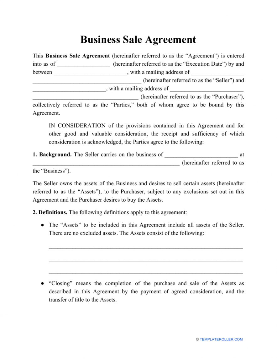 Best Simple Sale Of Goods Contract Template Pdf Sample