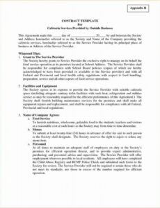 Costum Truck Driver Employment Contract Template Pdf