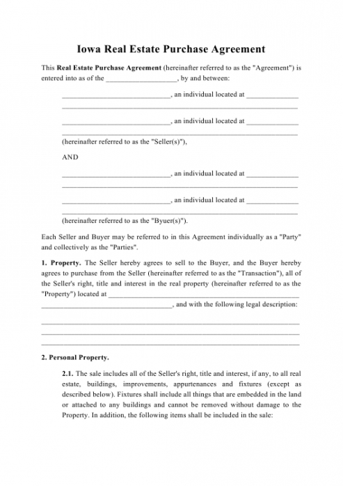 Editable Commercial Real Estate Sales Contract Template Excel Example