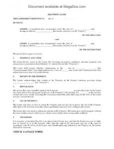 Printable Old Contract Template Excel Sample