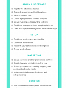 Professional Digital Marketing Social Media Contract Template Excel