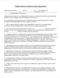 Professional Training Consultant Contract Template Doc Sample