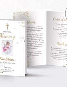 Best Baby Obituary Template Doc Example