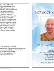 Best Obituary Template For Son Doc Example