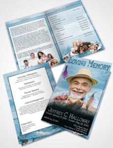 Best Unique Obituary Template Word Example
