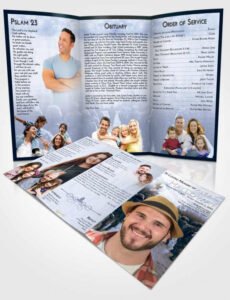 Printable Military Obituary Template Doc Sample