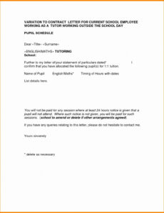 Costum Instructor Absence Excuse Template  Example