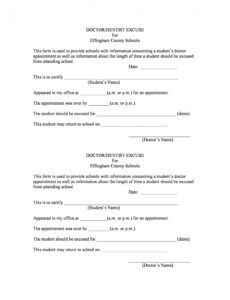 Court Excuse For Work Template Doc Sample