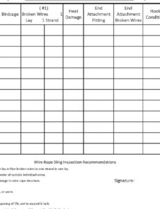 Fire Inspection Form Template  Sample