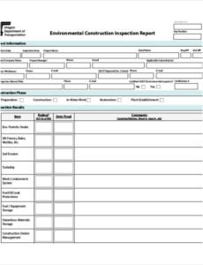 Incoming Inspection Procedure Template Doc Example