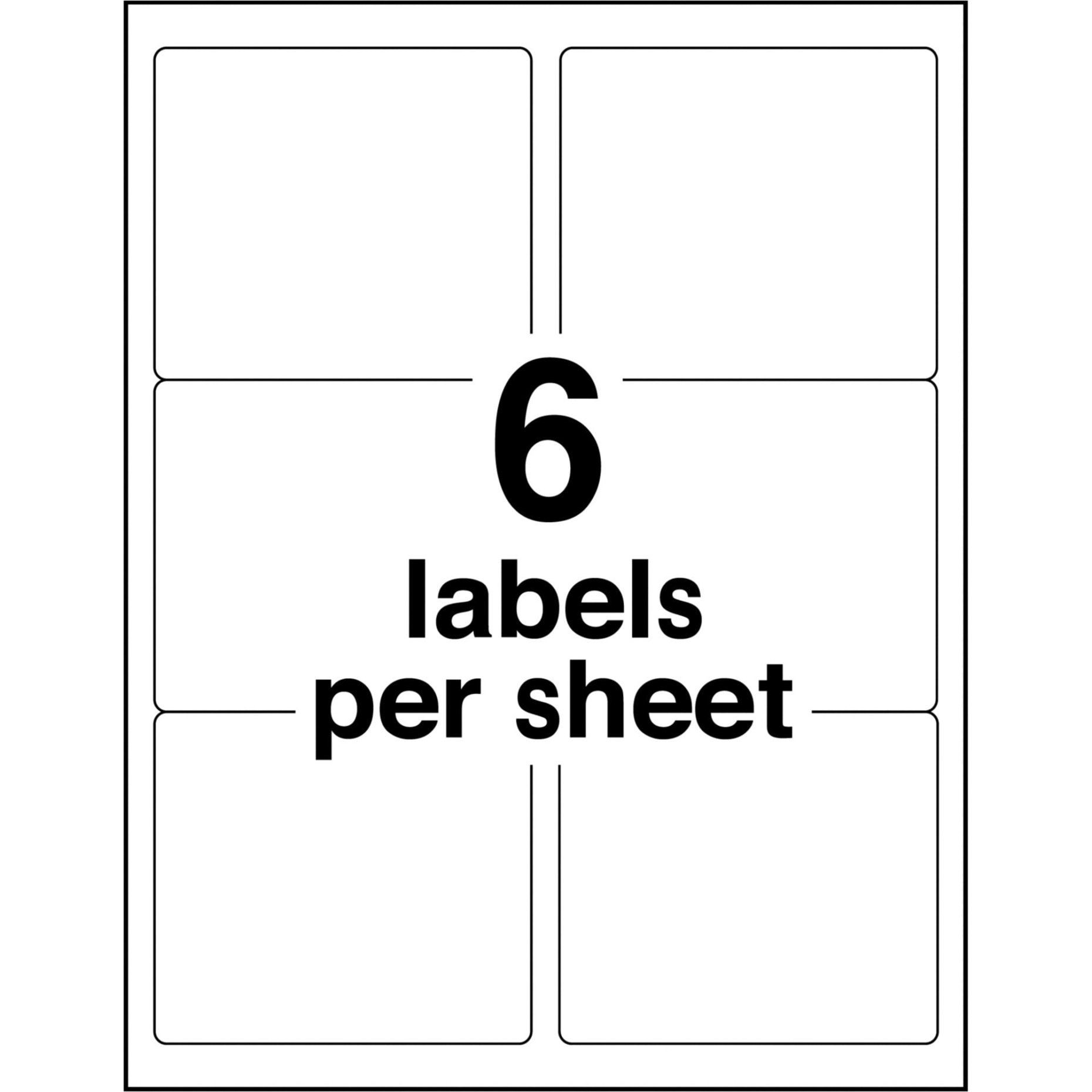 Costum Avery General Use Labels Template Doc Example