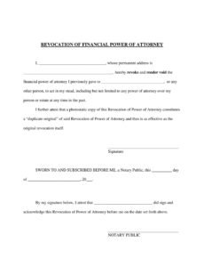 Editable Virginia General Power Of Attorney Template Pdf Example