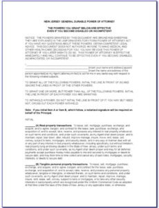 Professional Virginia General Power Of Attorney Template Word Sample