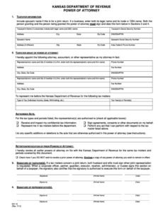 Costum General Power Of Attorney Template Excel Example