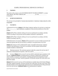 Editable General Manager Employment Contract Template Pdf