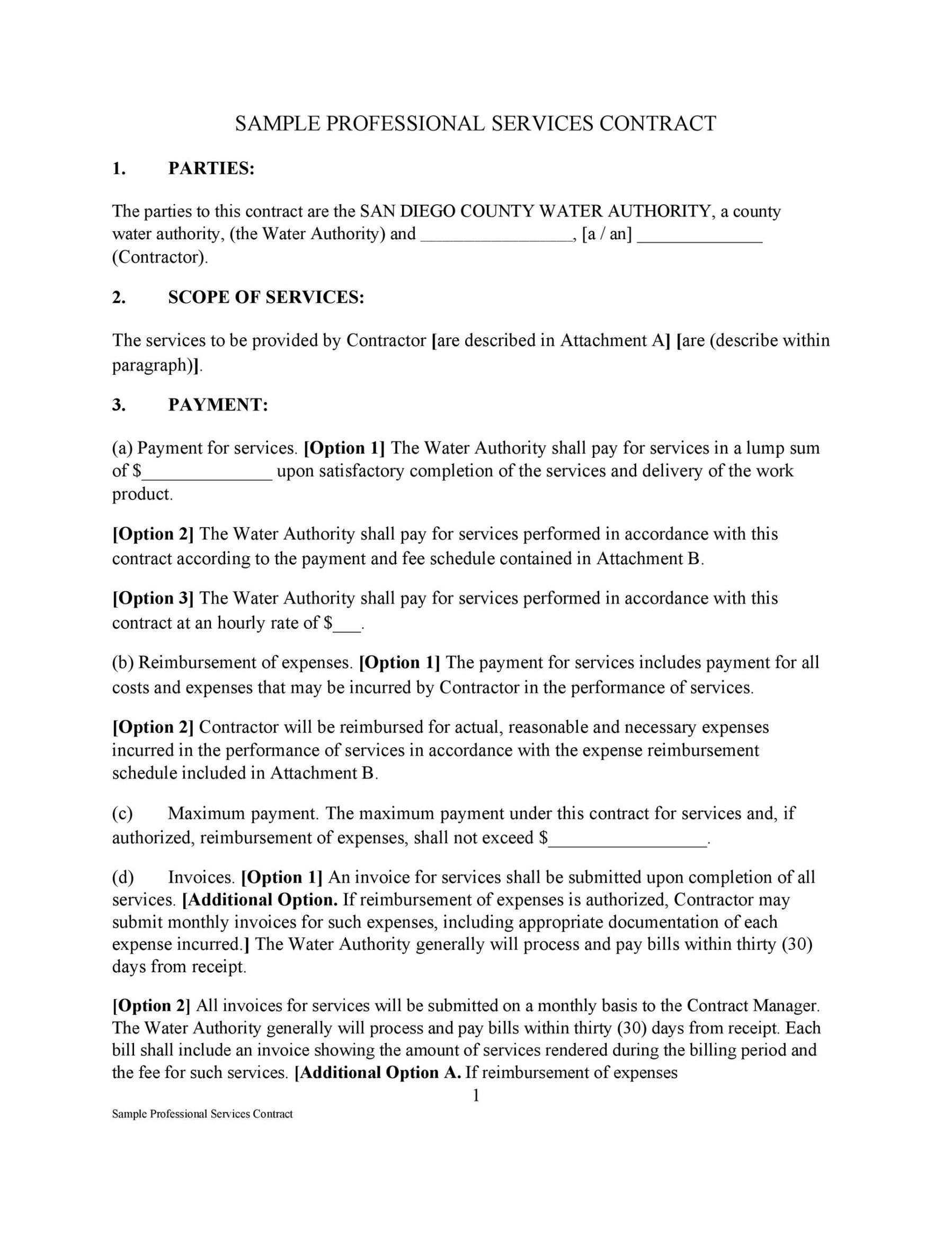 Editable General Manager Employment Contract Template Pdf