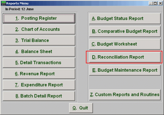 Printable General Ledger Account Reconciliation Template Word Example