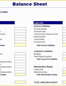 Best Law Firm Balance Sheet Template Pdf Example