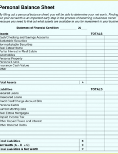 Costum Law Firm Balance Sheet Template Doc Sample