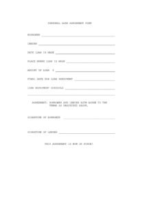Costum Borrowing Money From A Friend Contract Template Excel Example