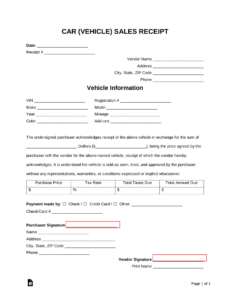 Editable Second Hand Car Sale Contract Template Pdf Example
