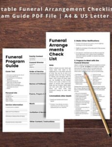 Free Funeral Home Letterhead Template Word Example