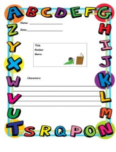 Best Book Report Template For 1St Graders Doc