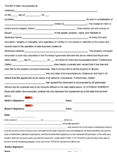 Editable Business Sales Contract Template Doc Sample