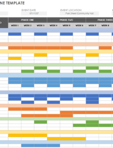 Editable Run Of Show Template Google Sheets Word Example