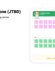 Jobs To Be Done Framework Template Excel