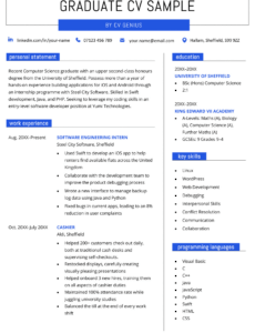 Personal Statement For Graduate School Template Excel Sample