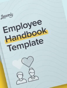 Printable Employee Handbook Template For Small Business Excel Example