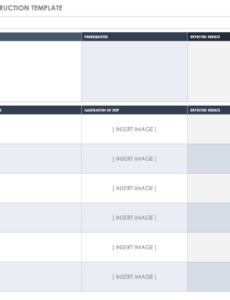 Printable Step By Step User Guide Template Word